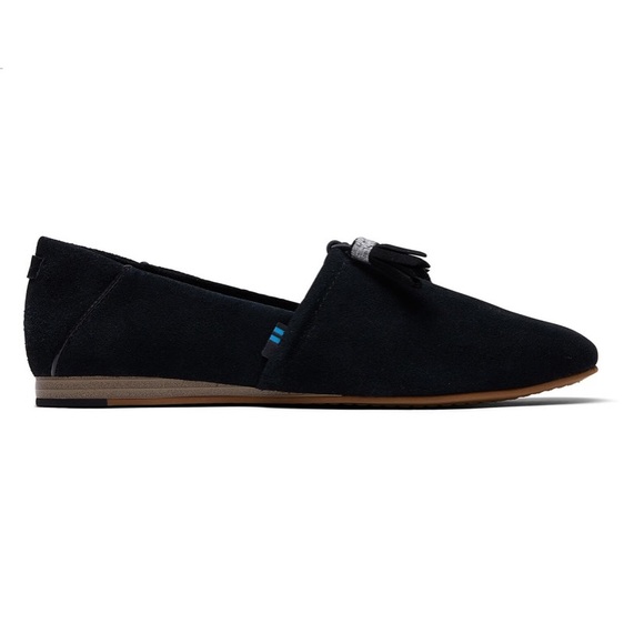 Toms Shoes - Toms || NWT || Black Suede Kelli Flats